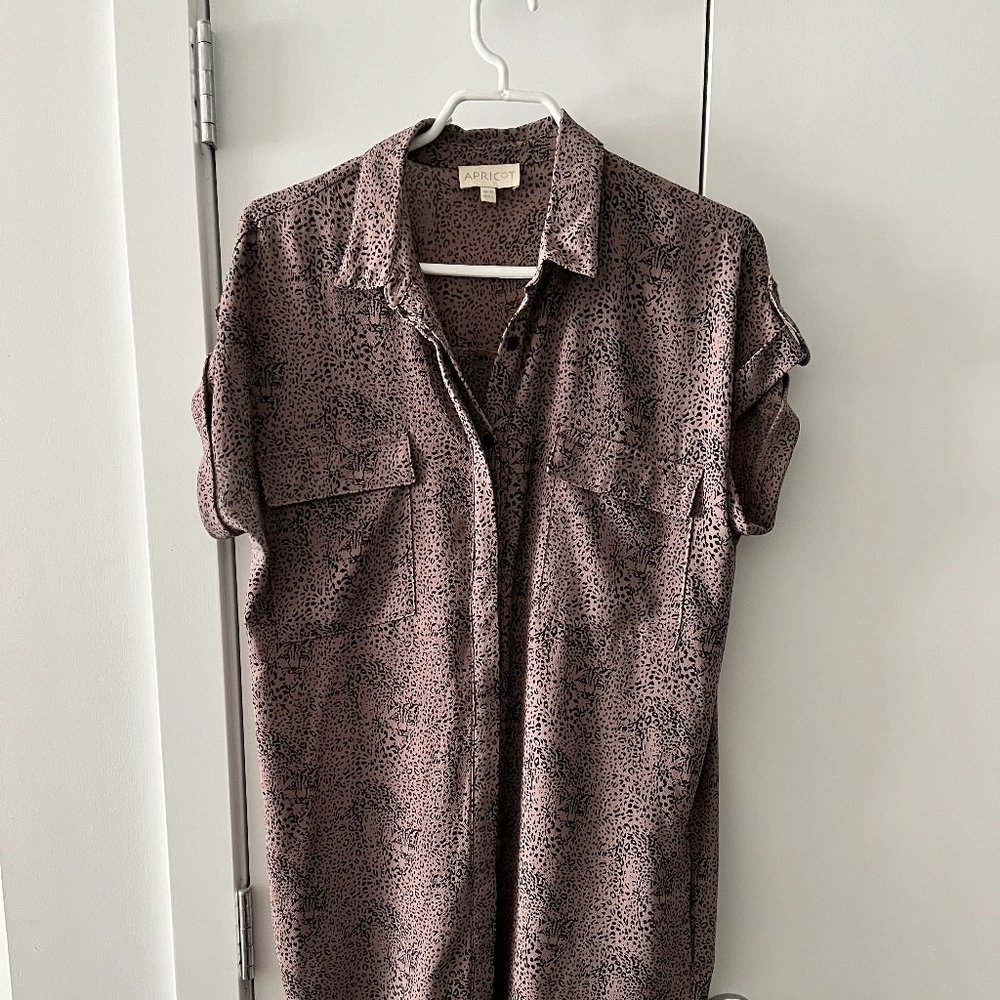 Cute Shirt Dress with Pockets